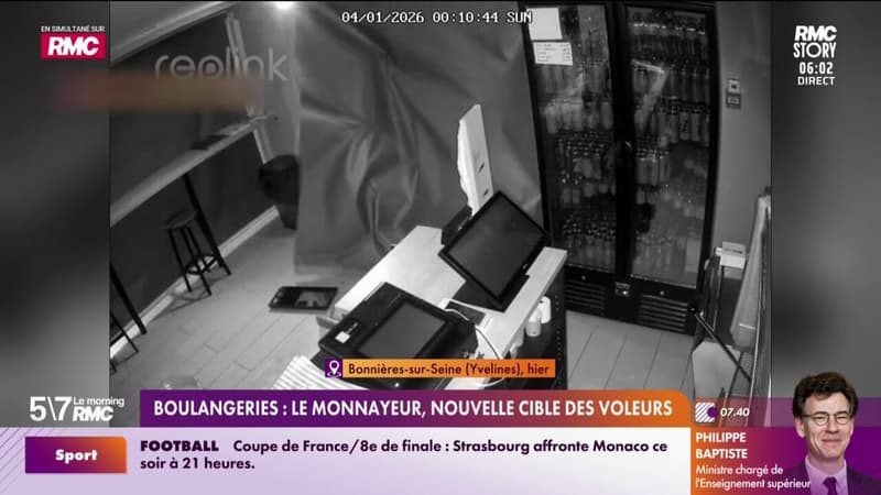 Boulangeries : le monnayeur, la nouvelle cible des voleurs