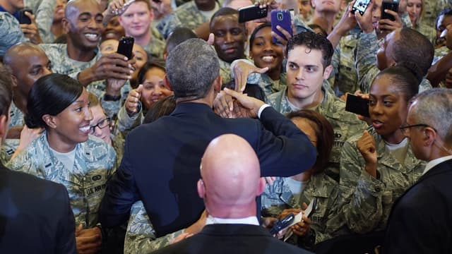 Barack Obama a confirmé qu'il n'y aurait pas de soldats américains au combat.