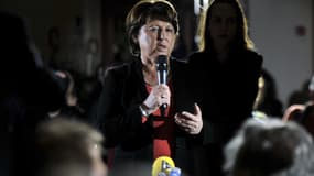 Martine Aubry en meeting à Lille