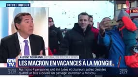 EDITO - Emmanuel Macron à La Mongie: "Il n'y a pas de vacances du pouvoir, il est toujours au travail"