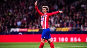 Antoine Griezmann avec l'Atlético de Madrid, 10 avril 2024