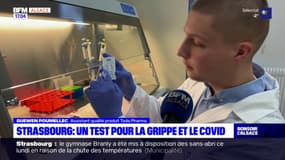 Strasbourg: un test pour détecter la grippe et le covid