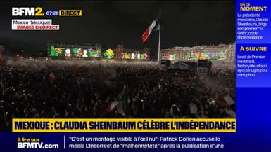 Claudia Sheinbaum célèbre les 204 ans de l'indépendance du Mexique