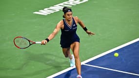 Caroline Garcia au tournoi de Montréal, en août 2023