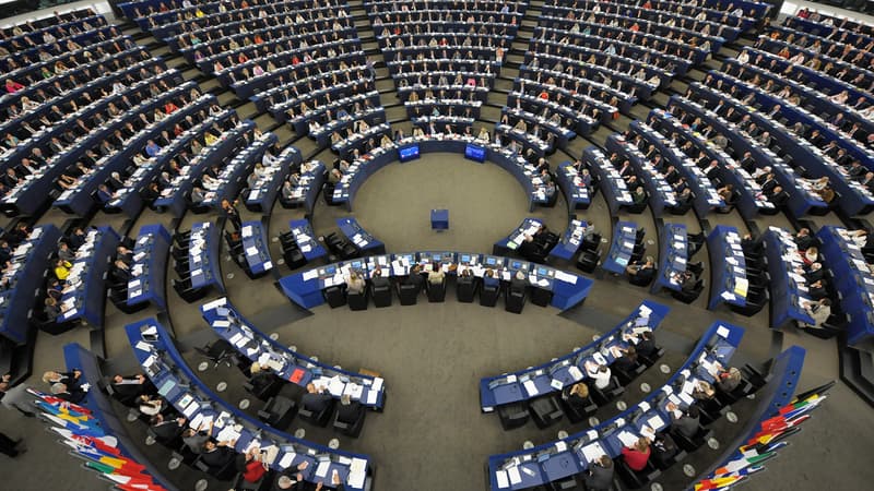 Le Parlement européen, à Strasbourg (PHOTO D'ILLUSTRATION).
