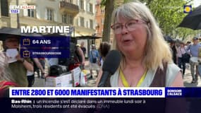 Retraites: entre 2800 et 6000 manifestants dans les rues de Strasbourg