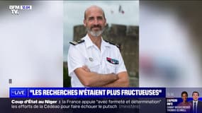 Nageur disparu: "Les recherches n'étaient plus fructueuses" d'après le capitaine de frégate Alban Simon (préfecture maritime Atlantique)