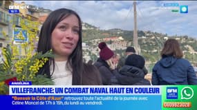 Villefranche-sur-Mer: des milliers de personnes ont pris part au combat naval fleuri