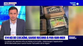Saisie record de 514 kg de cocaïne au port de Fos-sur-Mer