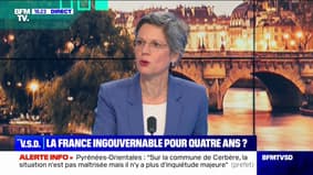 Sandrine Rousseau, about Emmanuel Macron: "He is in a balance of power and authoritarianism vis-à-vis the country"