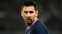 La superstar du Paris Saint-Germain, l'attaquant argentin Lionel Messi, le 7 décembre au Parc des Princes, à Paris. 