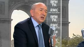 Gérard Collomb, invité de BFMTV lundi 24 avril.