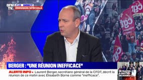 Laurent Berger: "Nous n'avions guère d'illusions"