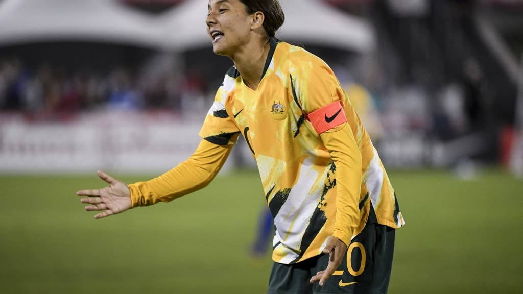 Sam Kerr, à Commerce City le 4 avril 2019 Sam Kerr, à Commerce City le 4 avril 2019