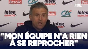 Dunkerque 2-4 PSG : "Mon équipe n'a rien à se reprocher" estime Luis Enrique