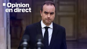 Sébastien Lecornu s'exprime après sa démission, le 6 octobre 2025 à Paris