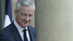 Le ministre de l'Economie Bruno Le Maire, à sa sortie de l'Elysée, à Paris, le 3 novembre 2021