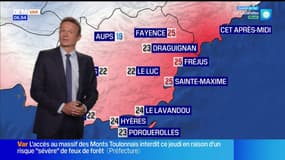 Météo dans le Var: une journée entre nuages ​​et éclaircies, jusqu'à 22°C à Toulon