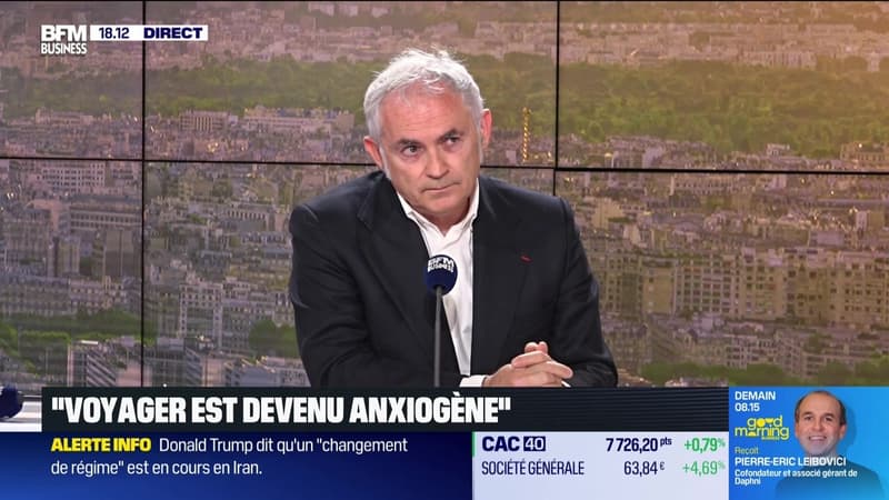 Grande Interview - Jean-François Rial (Voyageurs du Monde) : le tourisme paralysé par la guerre en Iran - 23/03