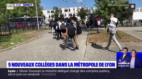 5 nouveaux collèges dans la métropôle de Lyon