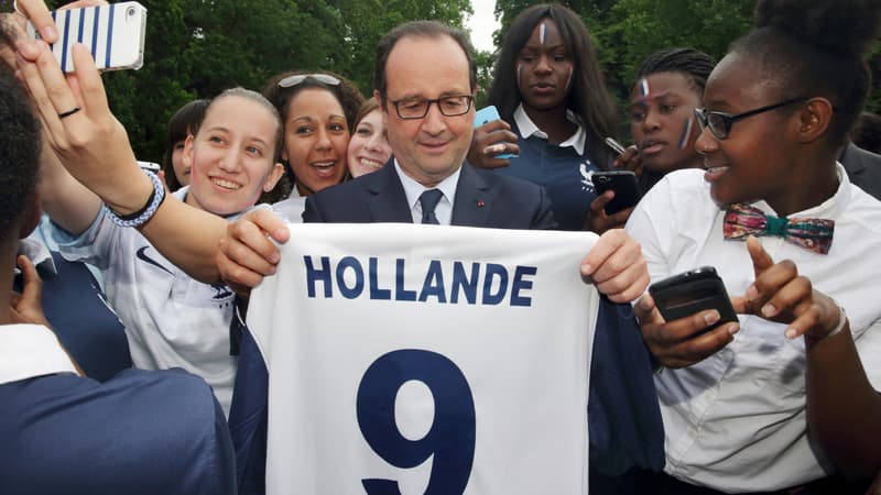 François Hollande , le 30 juin 2014. 