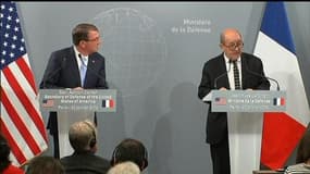 Jean-Yves Le Drian:  "un recul de Daesh" observé "ces dernières semaines"