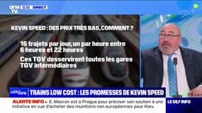 La start-up française Kevin Speed veut concurrencer la SNCF avec des trains "plus rapides" et "abordables" d'ici 2028