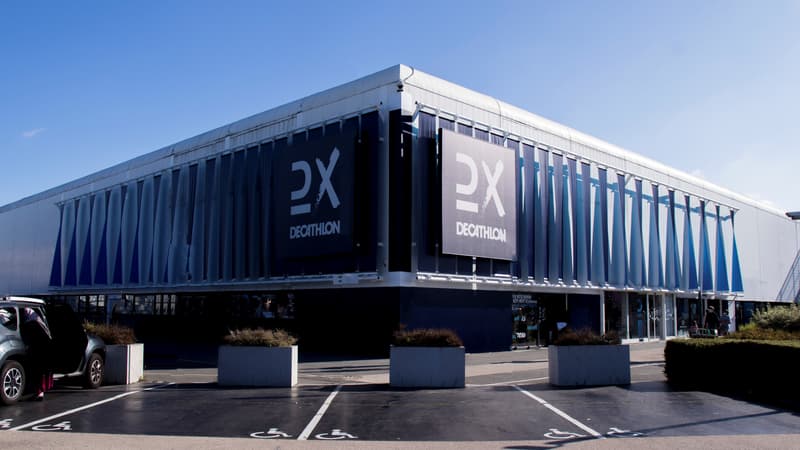Le nouveau concept de Decathlon à Villeneuve d’Ascq. 