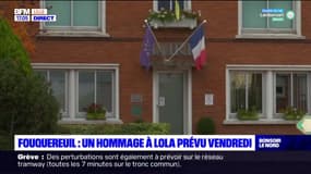 Meurtre de Lola: un hommage rendu à la jeune fille à Fouquereuil dans le Pas-de-Calais