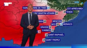 Météo Côte d'Azur: ciel voilé et orages sur les reliefs de la Côte d'Azur ce mercredi, 36°C à Draguignan et 30° à Nice