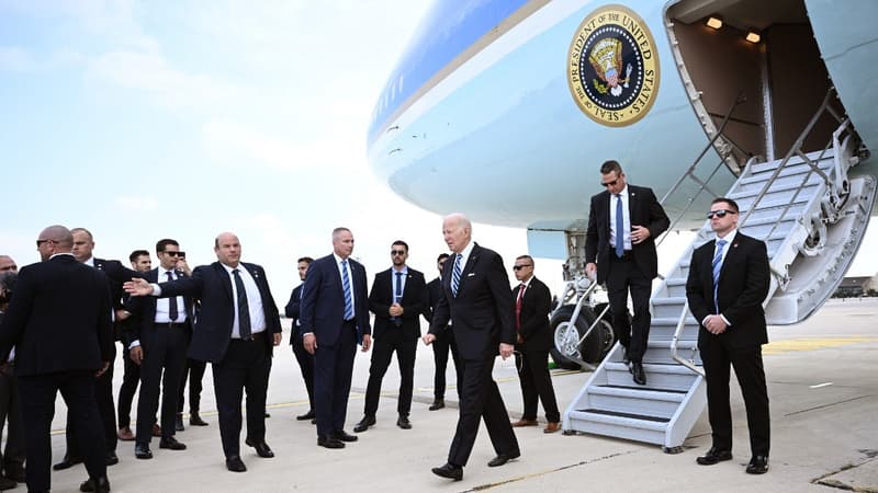 Air Force One, services secrets... Comment la visite de Joe Biden en Israël est-elle sécurisée?