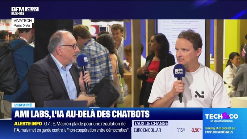 Alexandre Lebrun (AMI Labs) : AMI Labs, le pari français de l'IA - 17/06