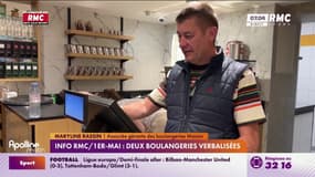 INFO RMC - 1er-Mai: au moins deux boulangeries qui employaient des salariés ont fait l'objet d'une verbalisation hier à Paris