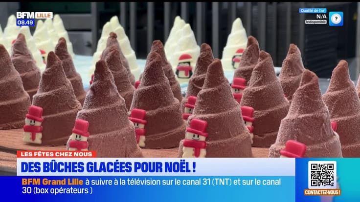 Les bûches glacées de Noël