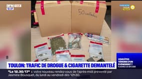 Toulon: trafic de drogue et cigarettes démantelé