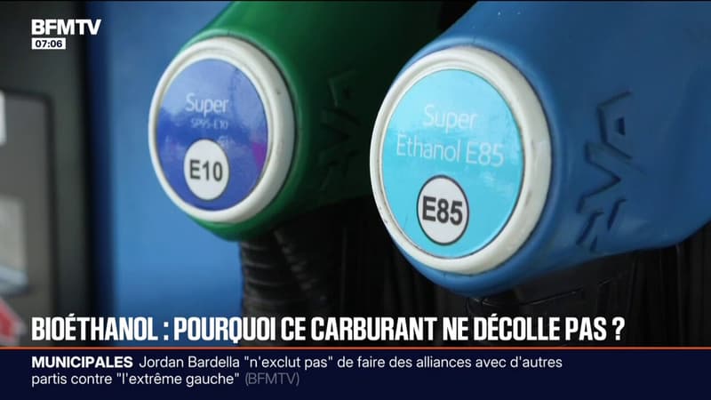 Pourquoi le carburant bioéthanol, pourtant moins cher que l'essence et le gazole, ne trouve pas son public?