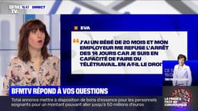 J'ai un bébé de 20 mois, mon employeur peut-il m'obliger à télétravailler ? BFMTV répond à vos questions