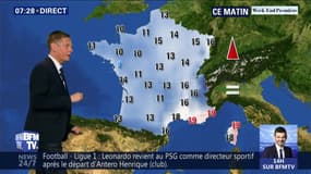 La météo pour ce samedi 15 juin 2019