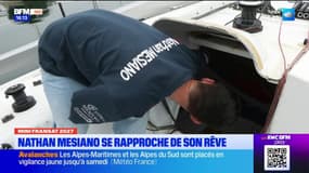 Mini-Transat 2027 : Nathan Mesiano, ce berlugan amputé d'un bras, se rapproche de son rêve