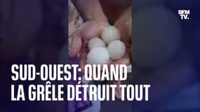 Sud-Ouest: quand la grêle détruit tout