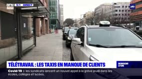 Les taxis en manque de clients à cause du télétravail