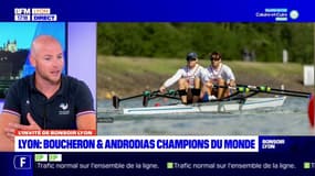 Lyon: champion du monde d'aviron, Mathieu Androdias revient sur son parcours dans la compétition
