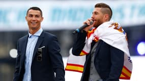 Sergio Ramos et Cristiano Ronaldo 