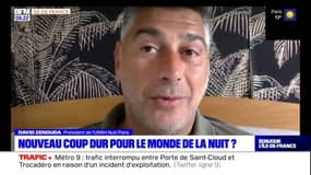 David Zenouda, président de l’UMIH Nuit Paris explique que les terrasses sont reprises d'assaut