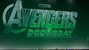 Le logo d'"Avengers Doomsday", le prochain volet des Avengers. 