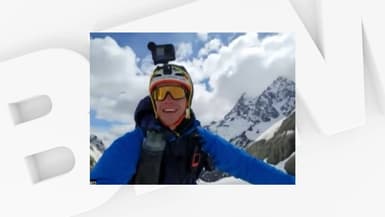Alexis Peschard tente de rallier le sommet du Mont-Blanc depuis Marseille, le 26 avril 2024 sur BFMTV