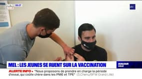 Lille: de plus en plus de jeunes se font vacciner