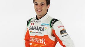 Jules Bianchi sous les couleurs de Force India