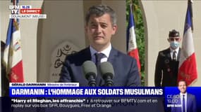 Gérald Darmanin: "Le souvenir de ces soldats morts pour la France nous impose aujourd'hui de préserver l'unité nationale"