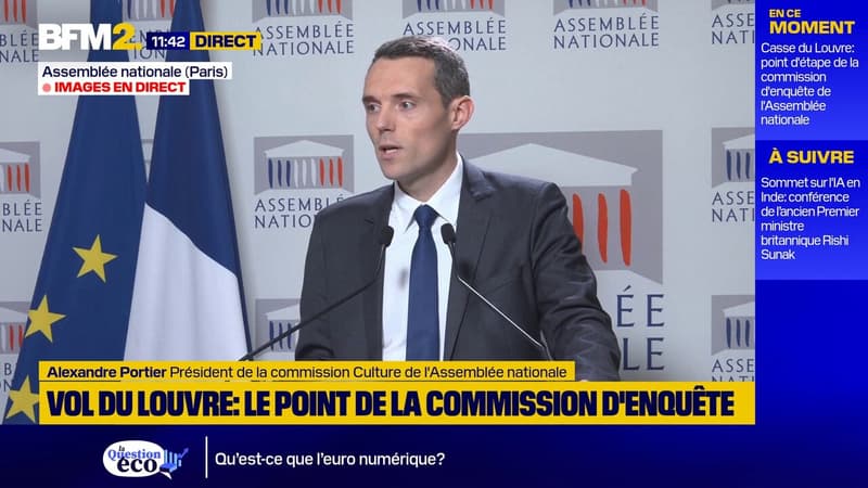 Vol du Louvre: la commission d'enquête de l'Assemblée révèle "l'ampleur des défaillances"